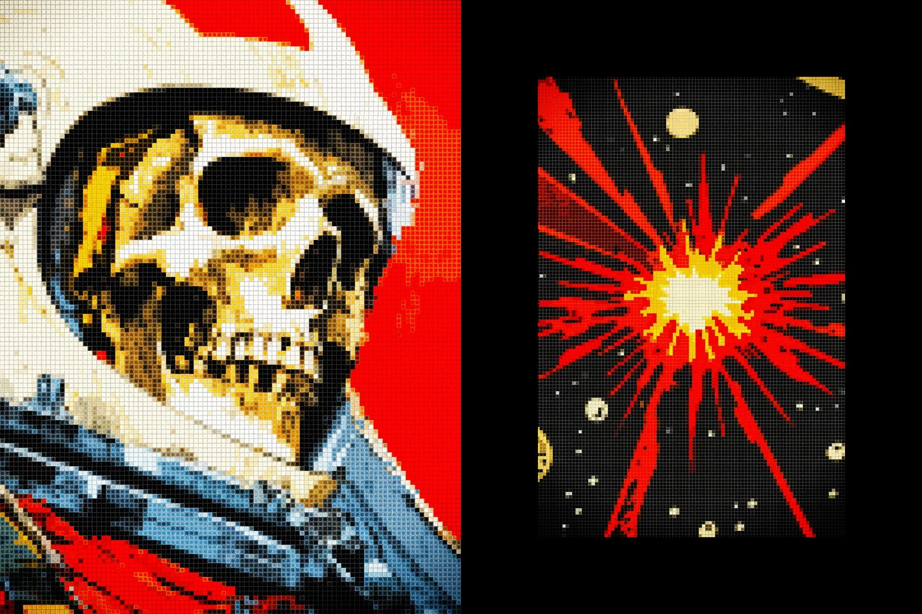 Pixelated Mosaic Photo Effect