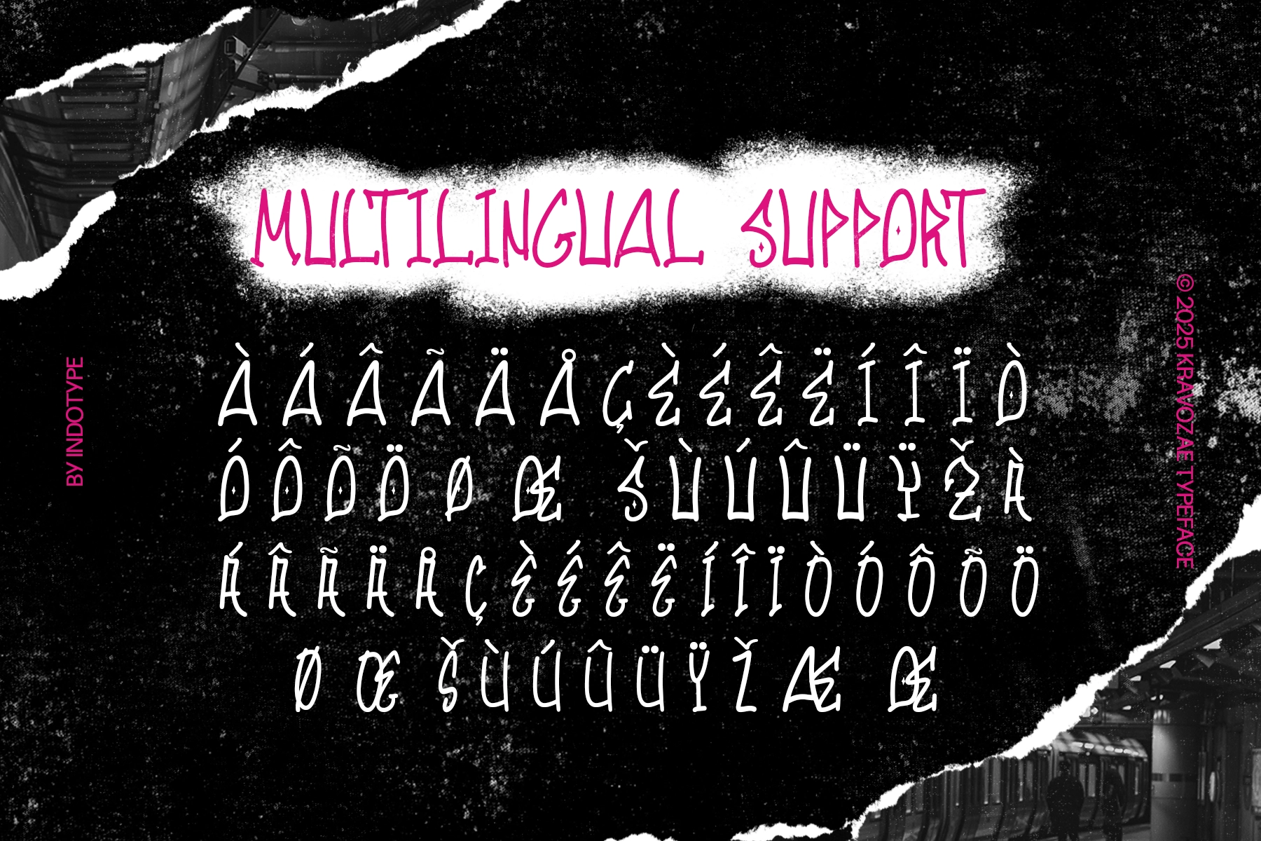 Kravozae - Graffiti Display Font