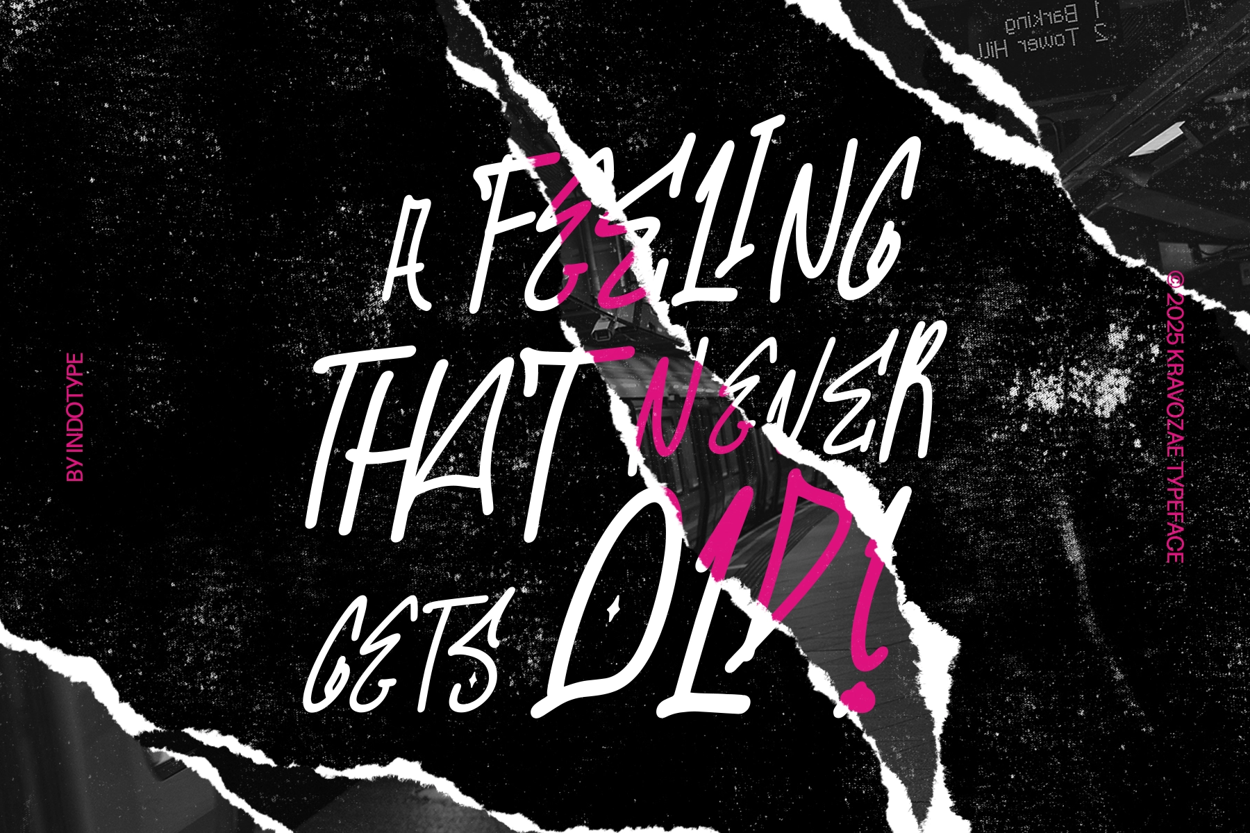 Kravozae - Graffiti Display Font