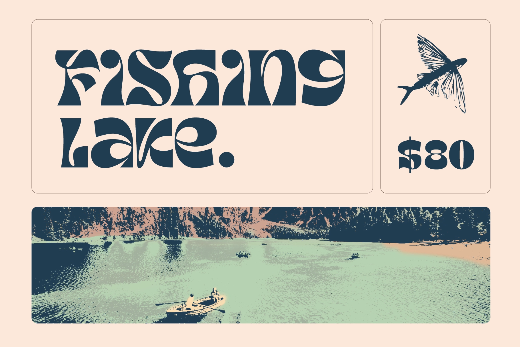 Tanamera - Psychedelic Display Font