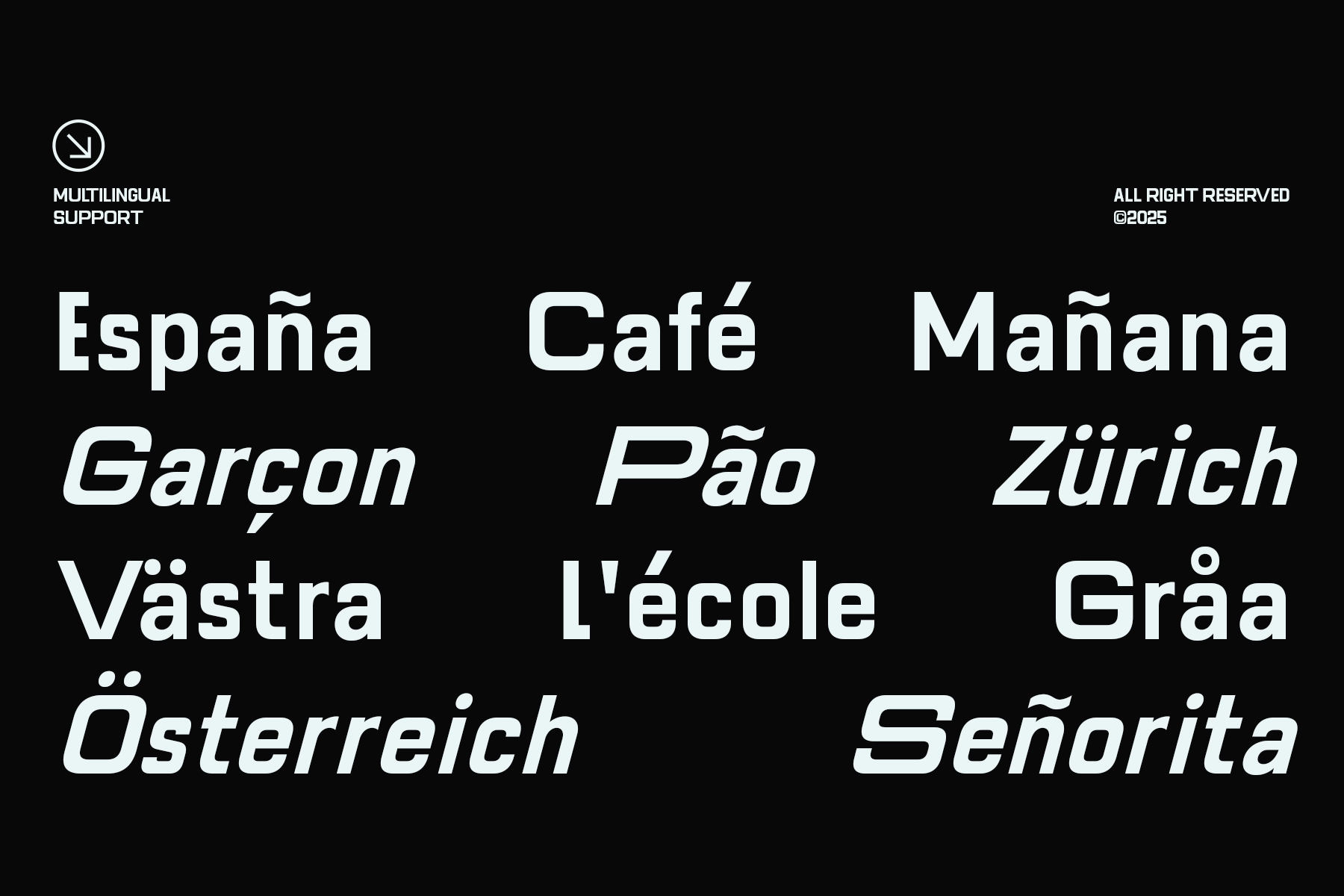 Horix - Modern Wide Sans Serif Font