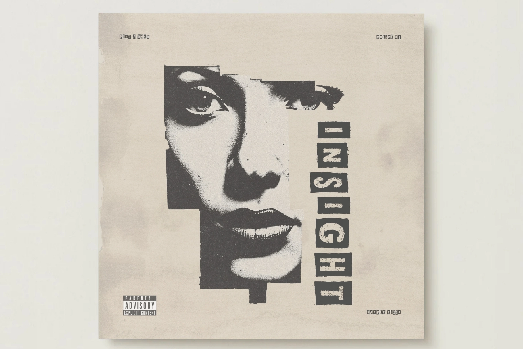 Vandal Vibes - Punk Cutout Display Font