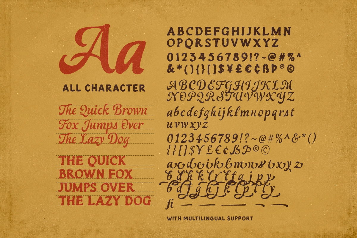 Cardeals - Handwritten Vintage Font Duo