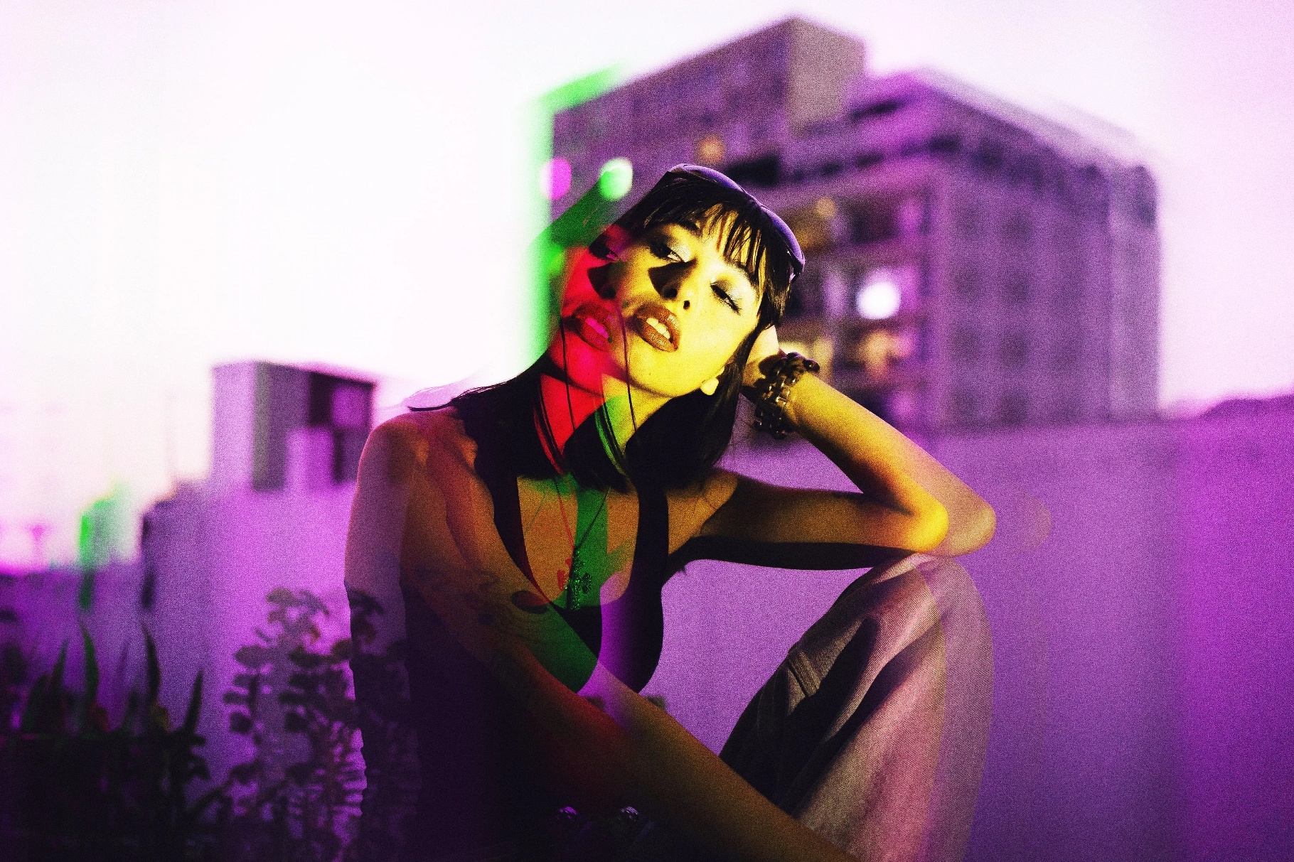 Fractal Prismatic Photo Effect