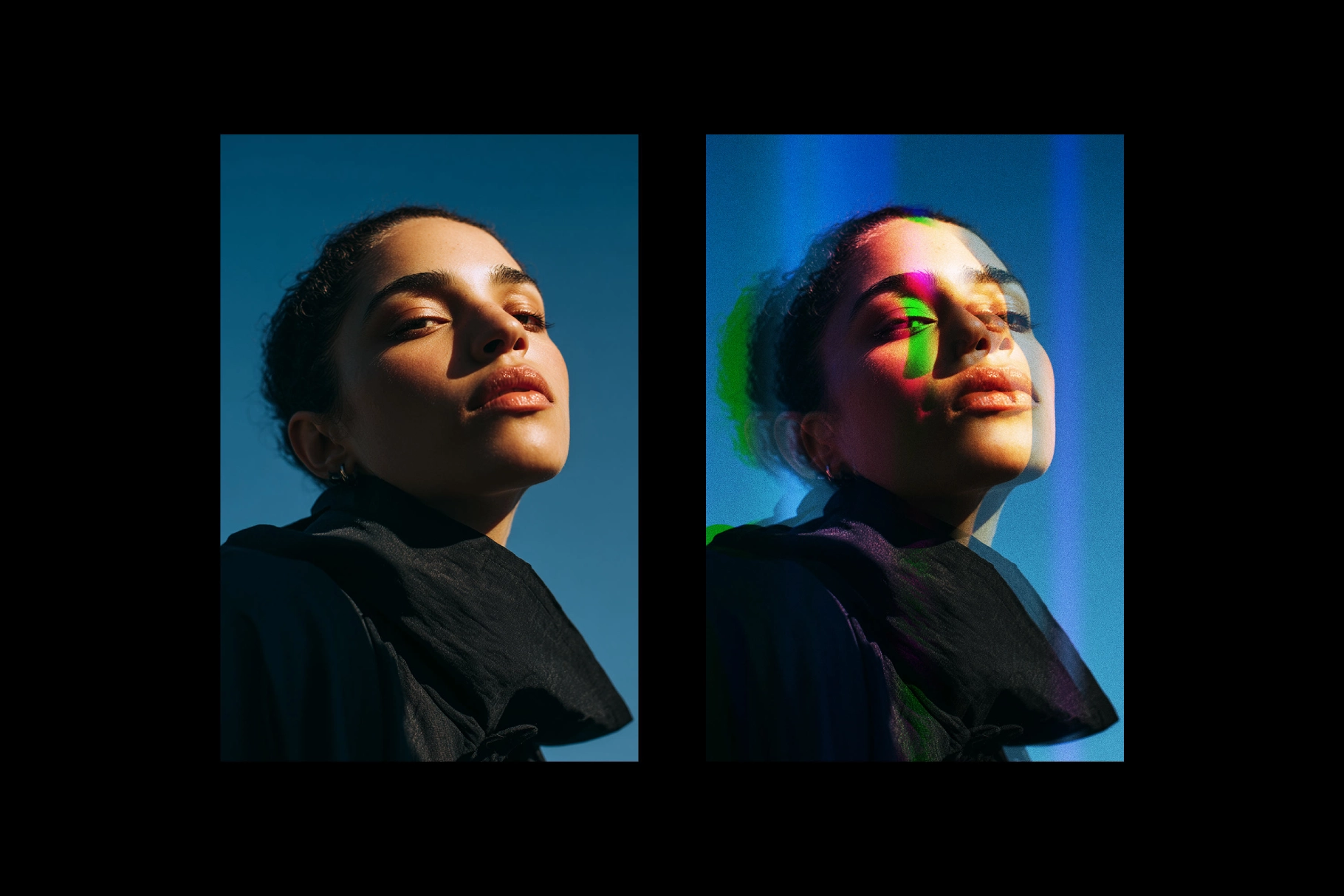 Fractal Prismatic Photo Effect