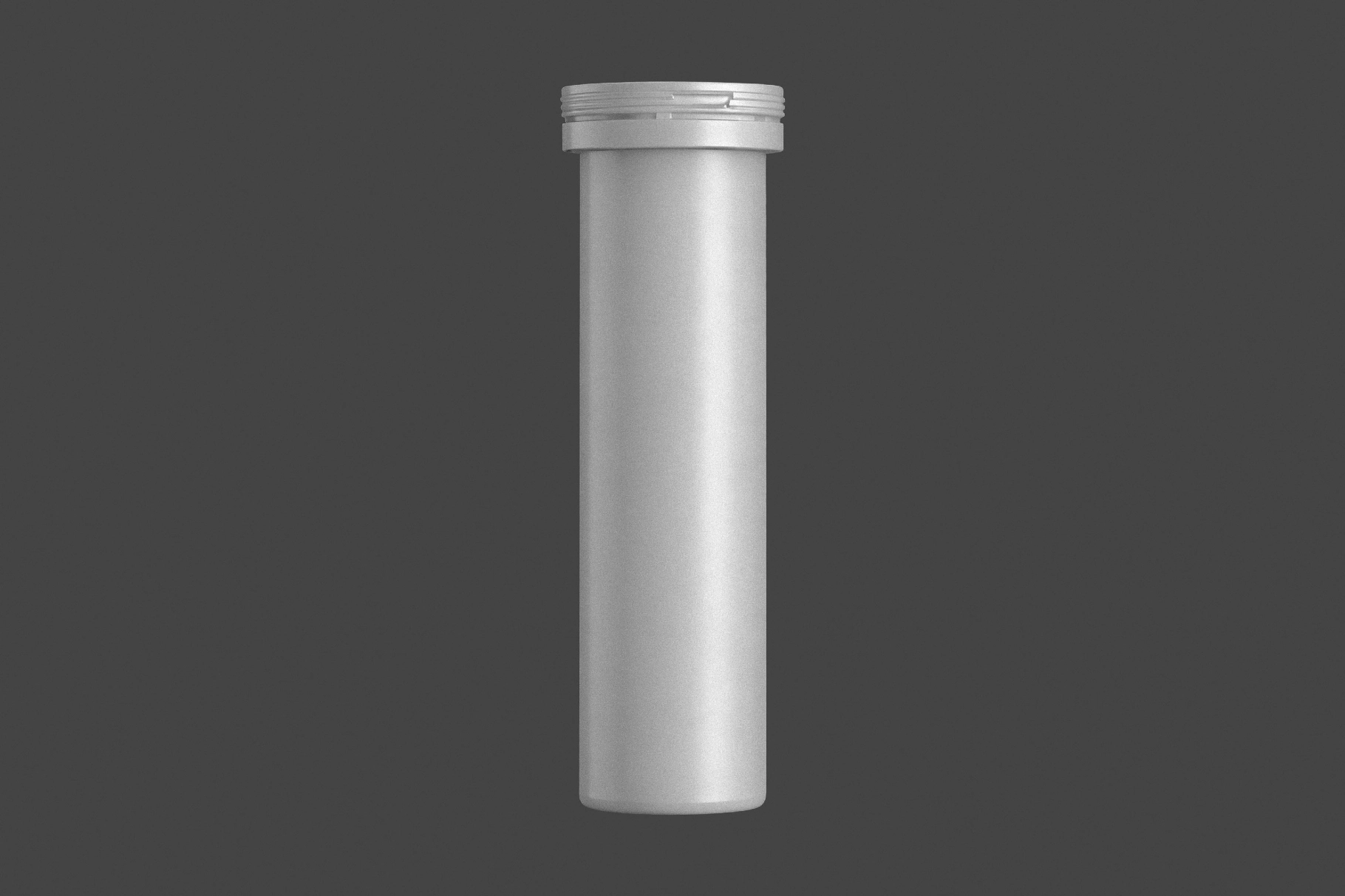 Supplement Tube Mockup Front View