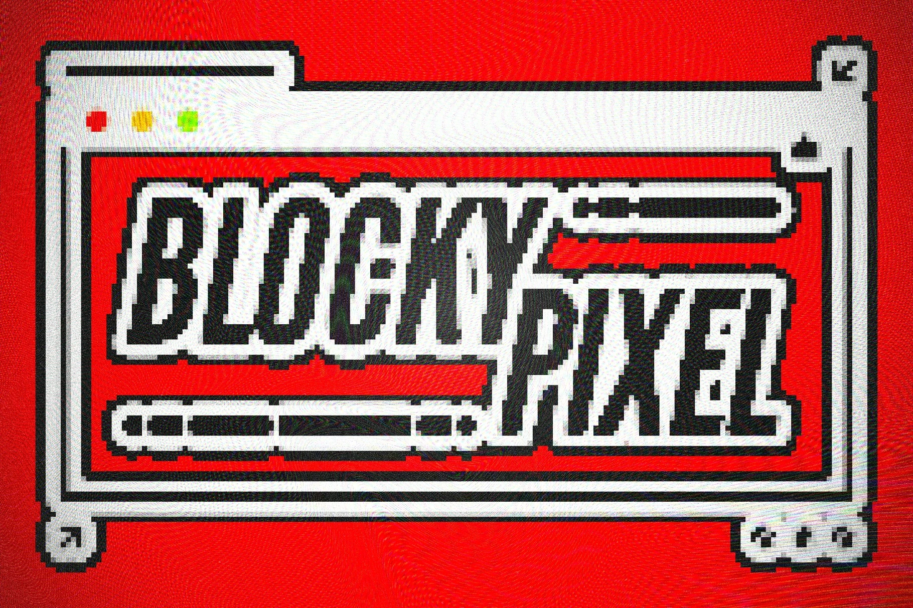 Arcade Pixel Text Effect