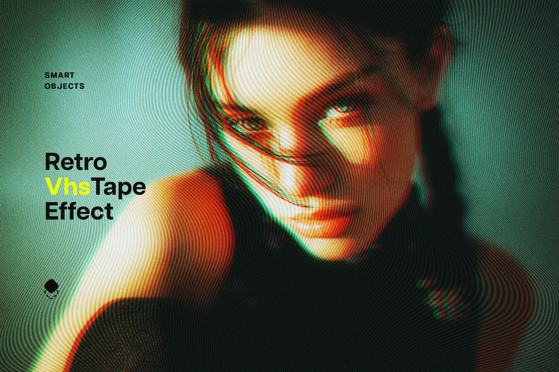 Retro Vhs Tape Photo Effect