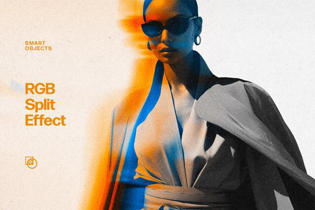 RGB Split Photo Effect