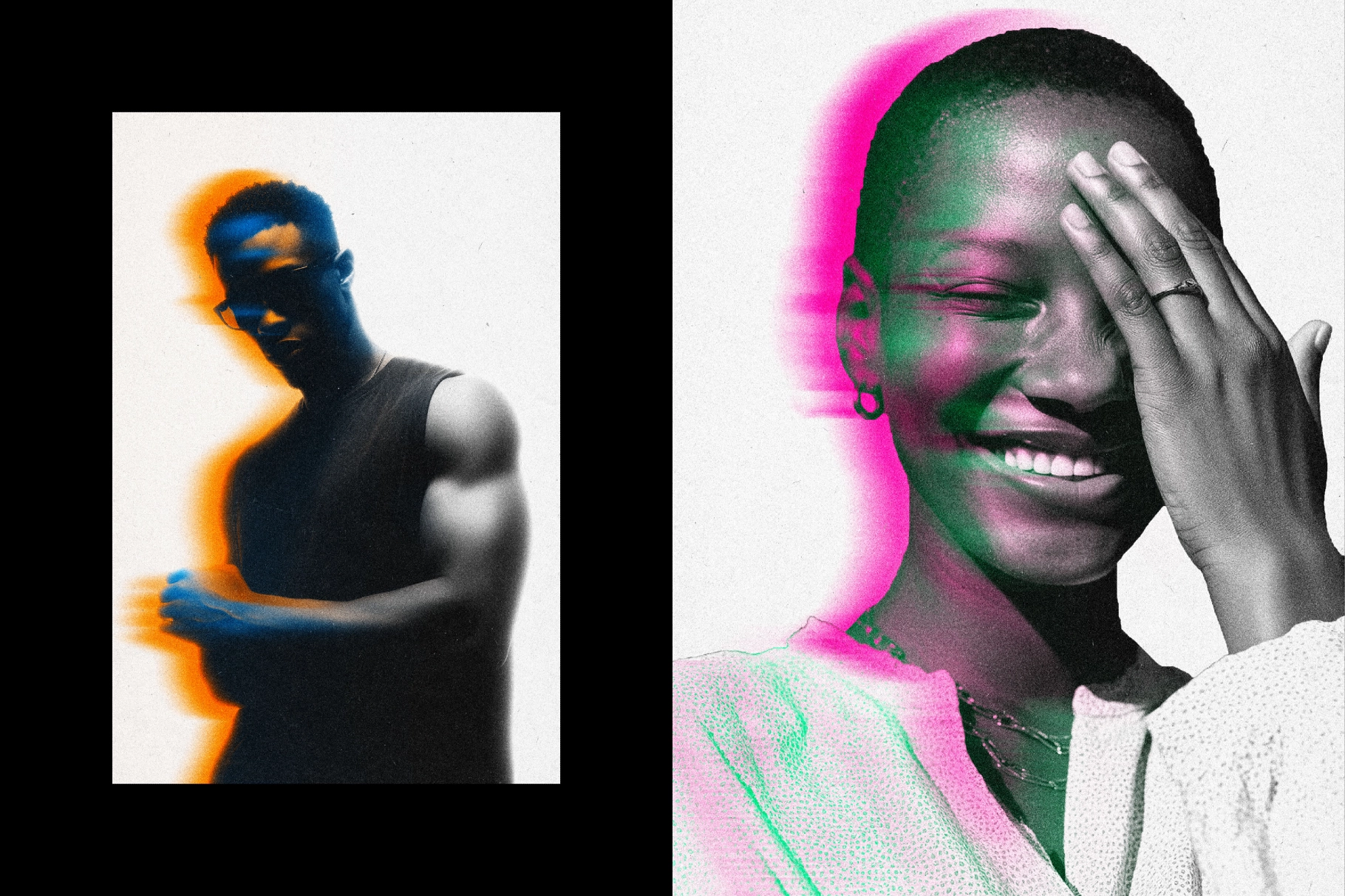 RGB Split Photo Effect