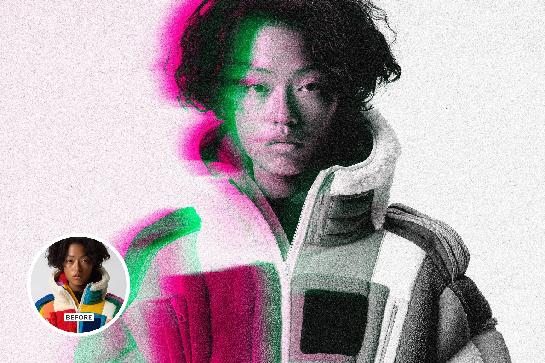 RGB Split Photo Effect