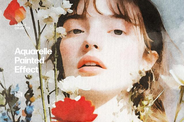 Aquarelle Painted Photo Effect