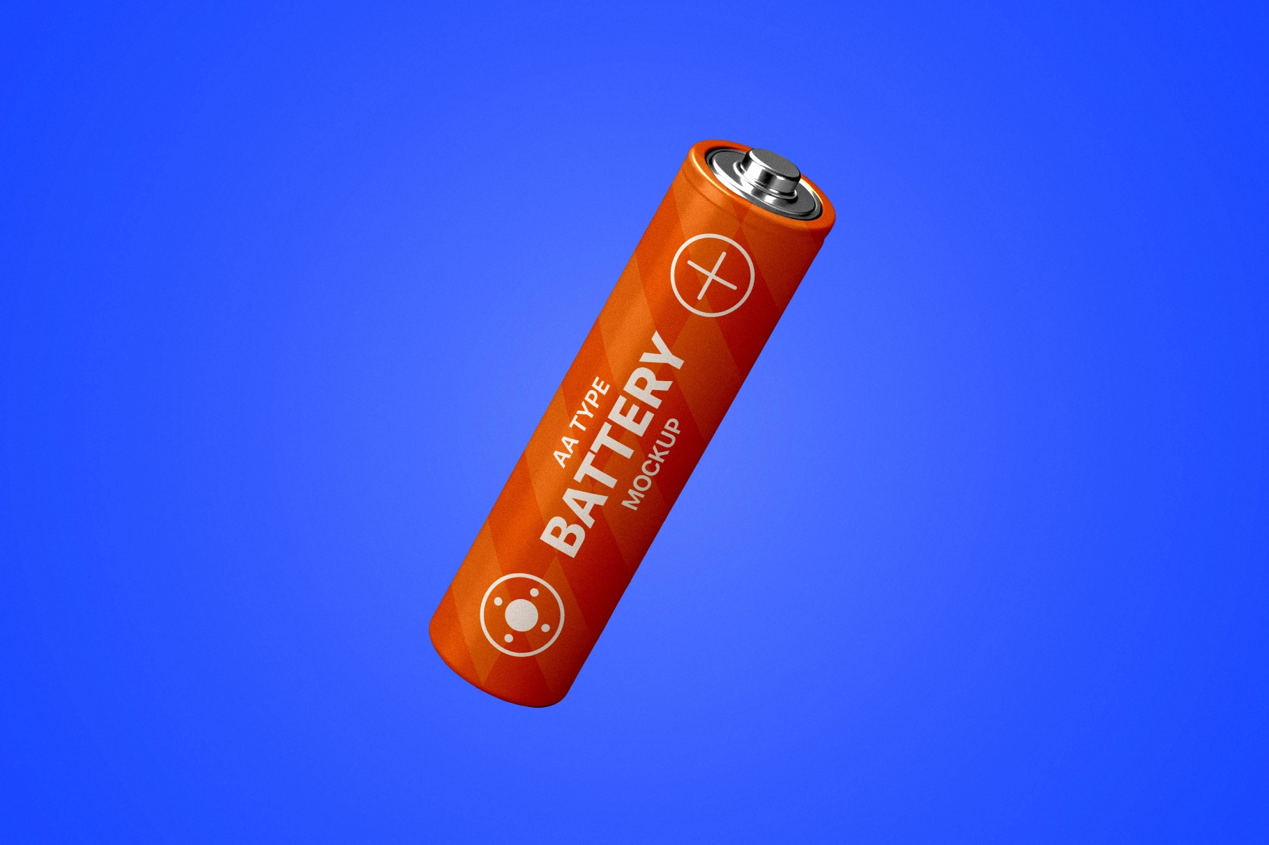 Cylindrical AA Battery Mockup