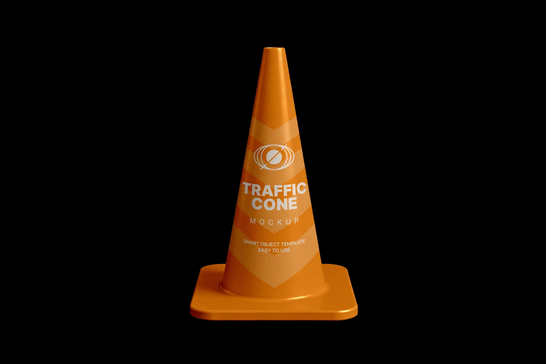 Traffic Cone Mockup