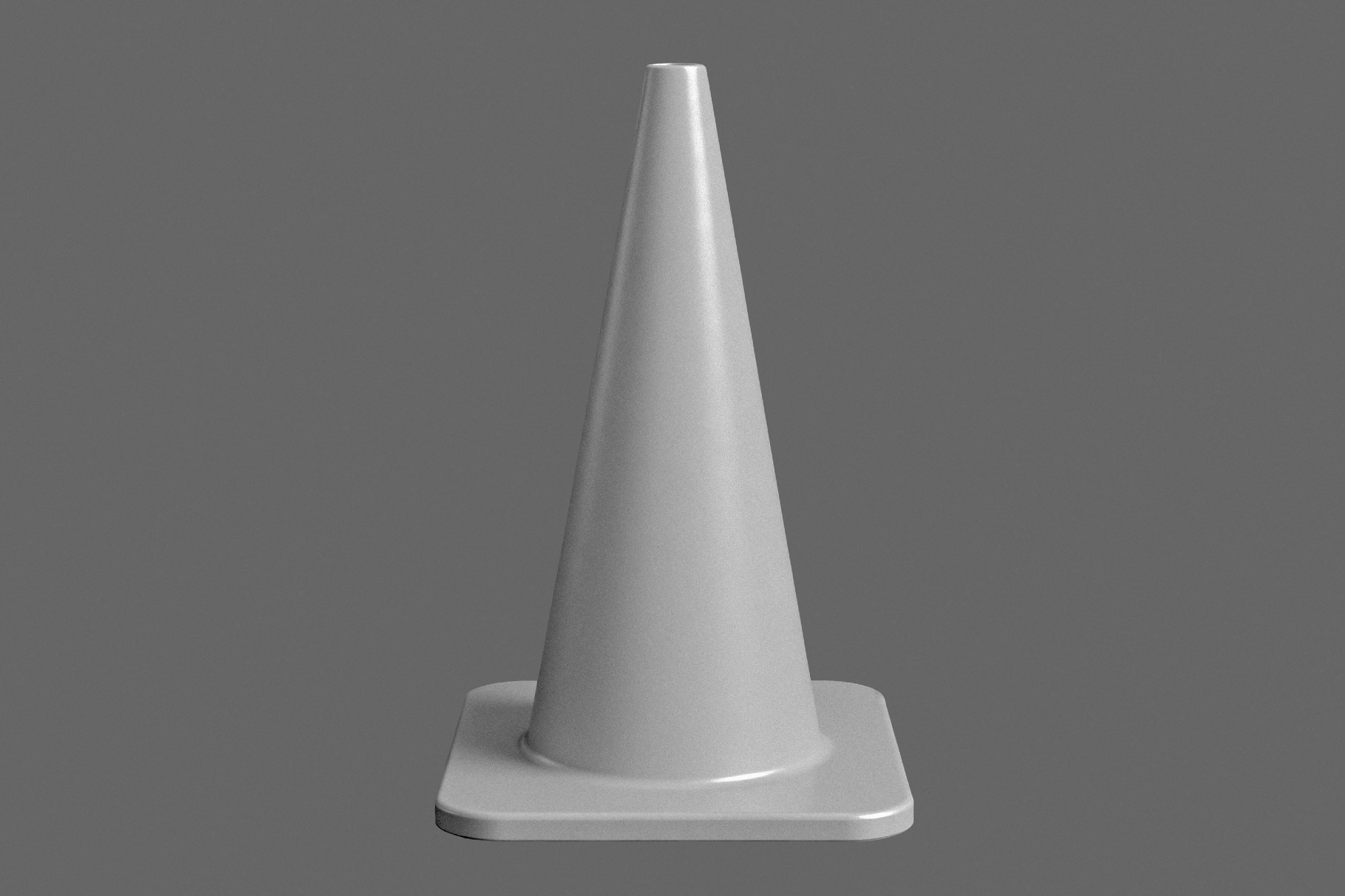 Traffic Cone Mockup