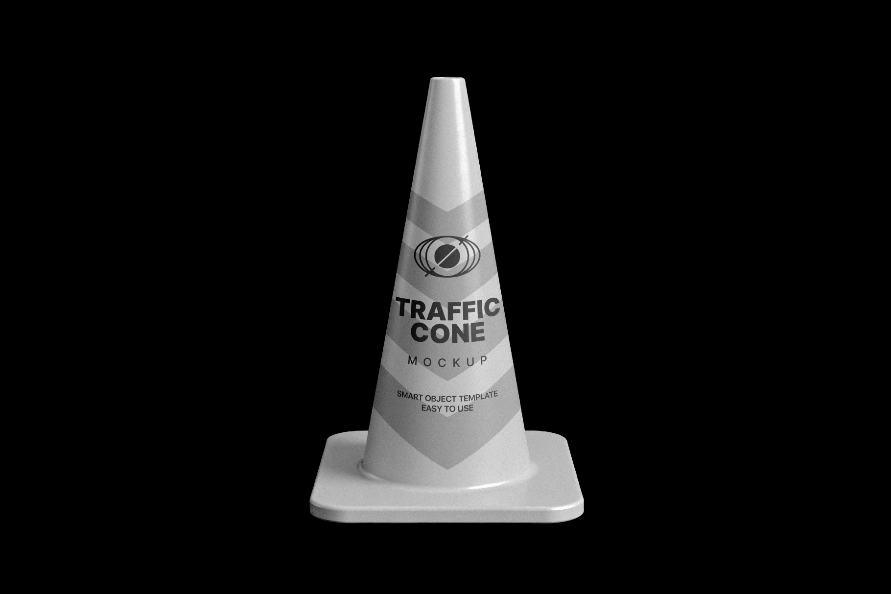 Traffic Cone Mockup