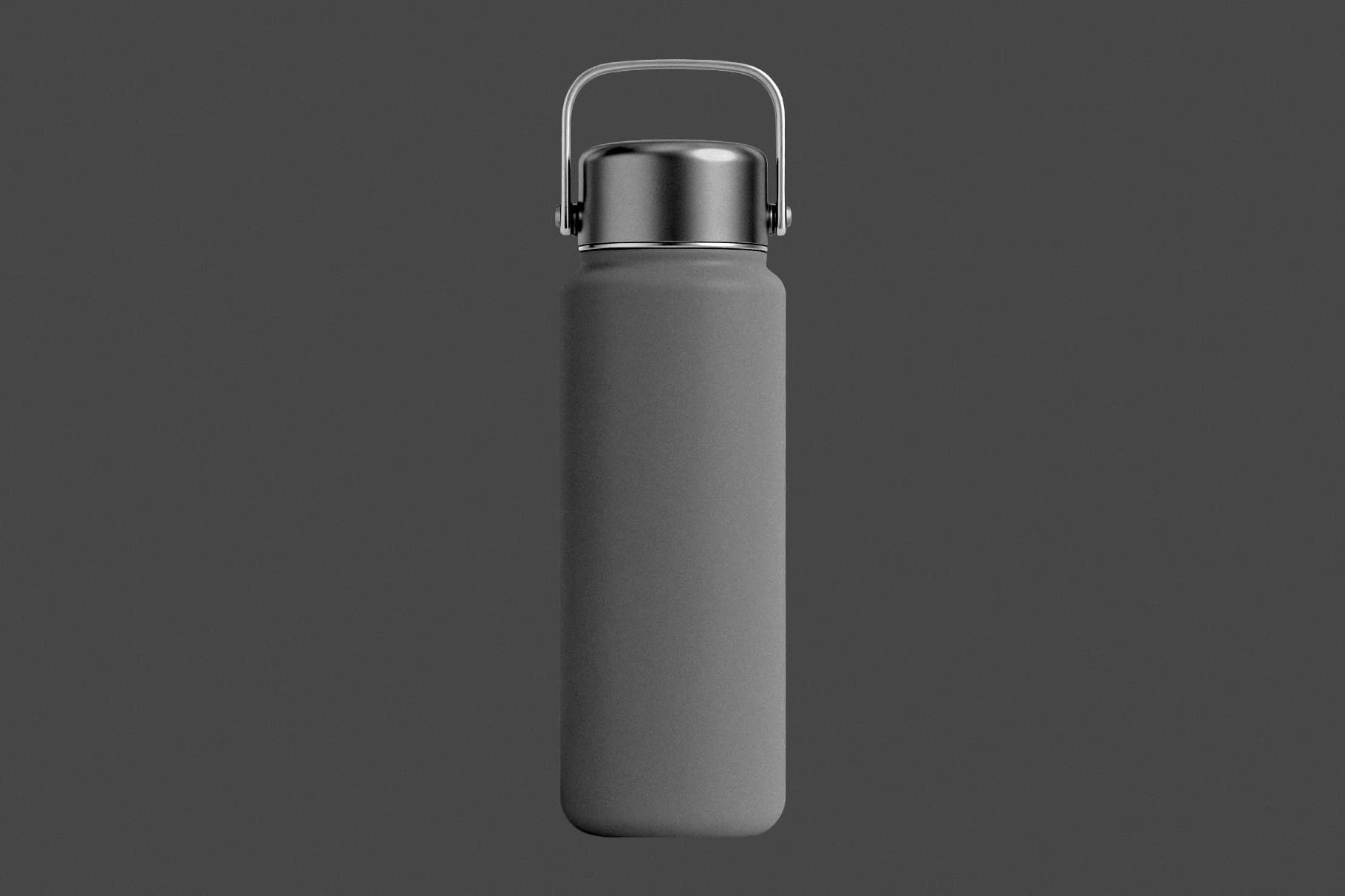Thermos Mockup with Metal Loop