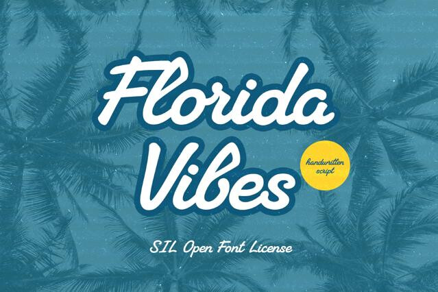 Florida Vibes Font