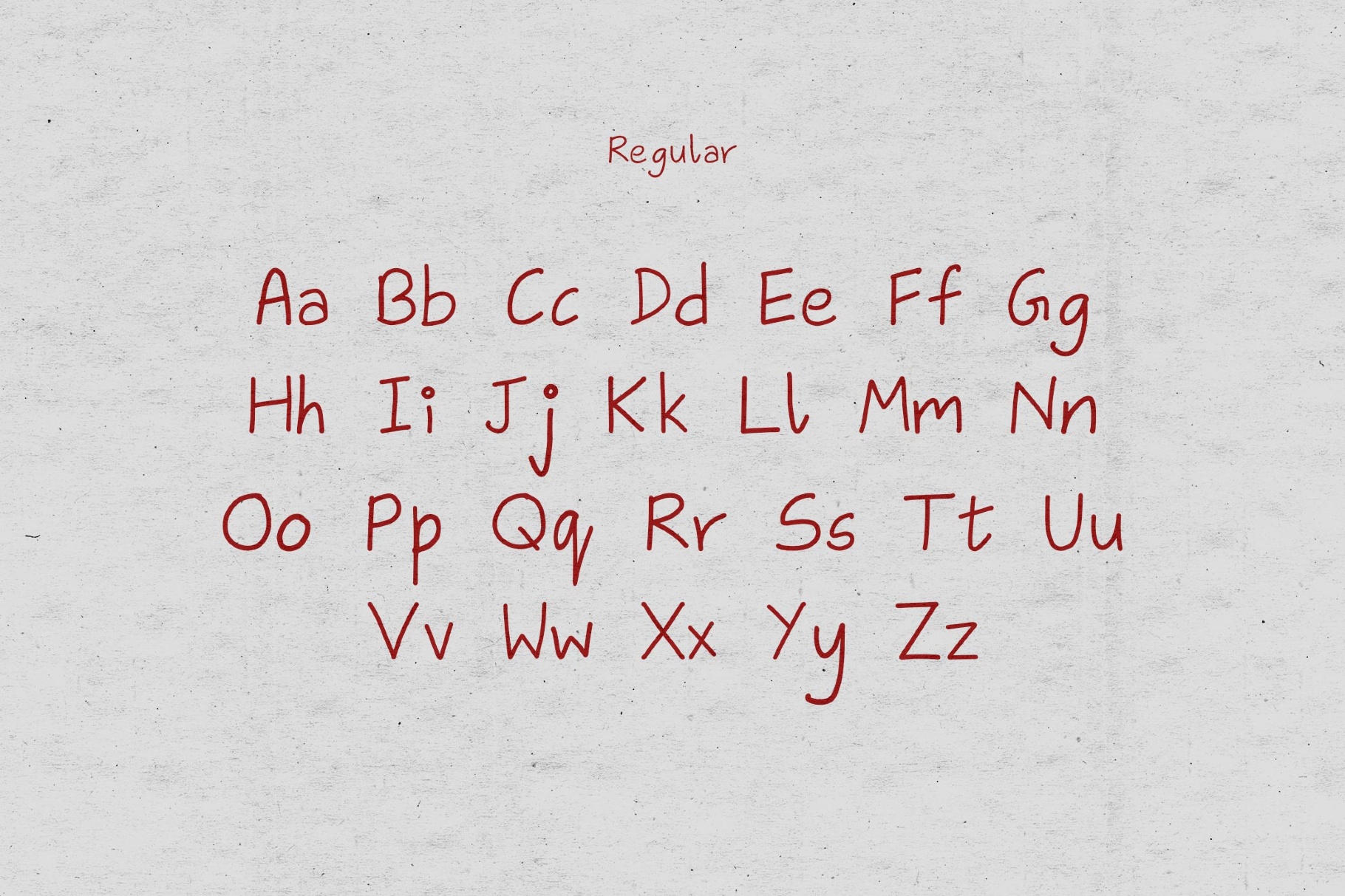 Aika - Fun Handwriting Font