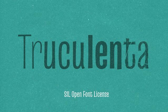 Truculenta Typeface