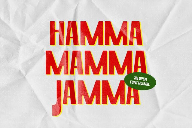 Hamma Mamma Jamma Font