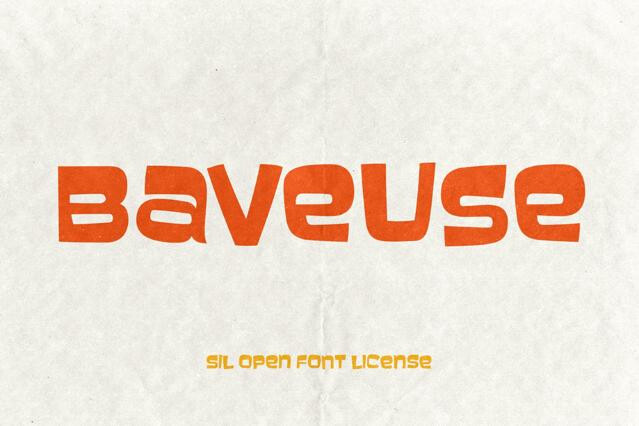Baveuse Font