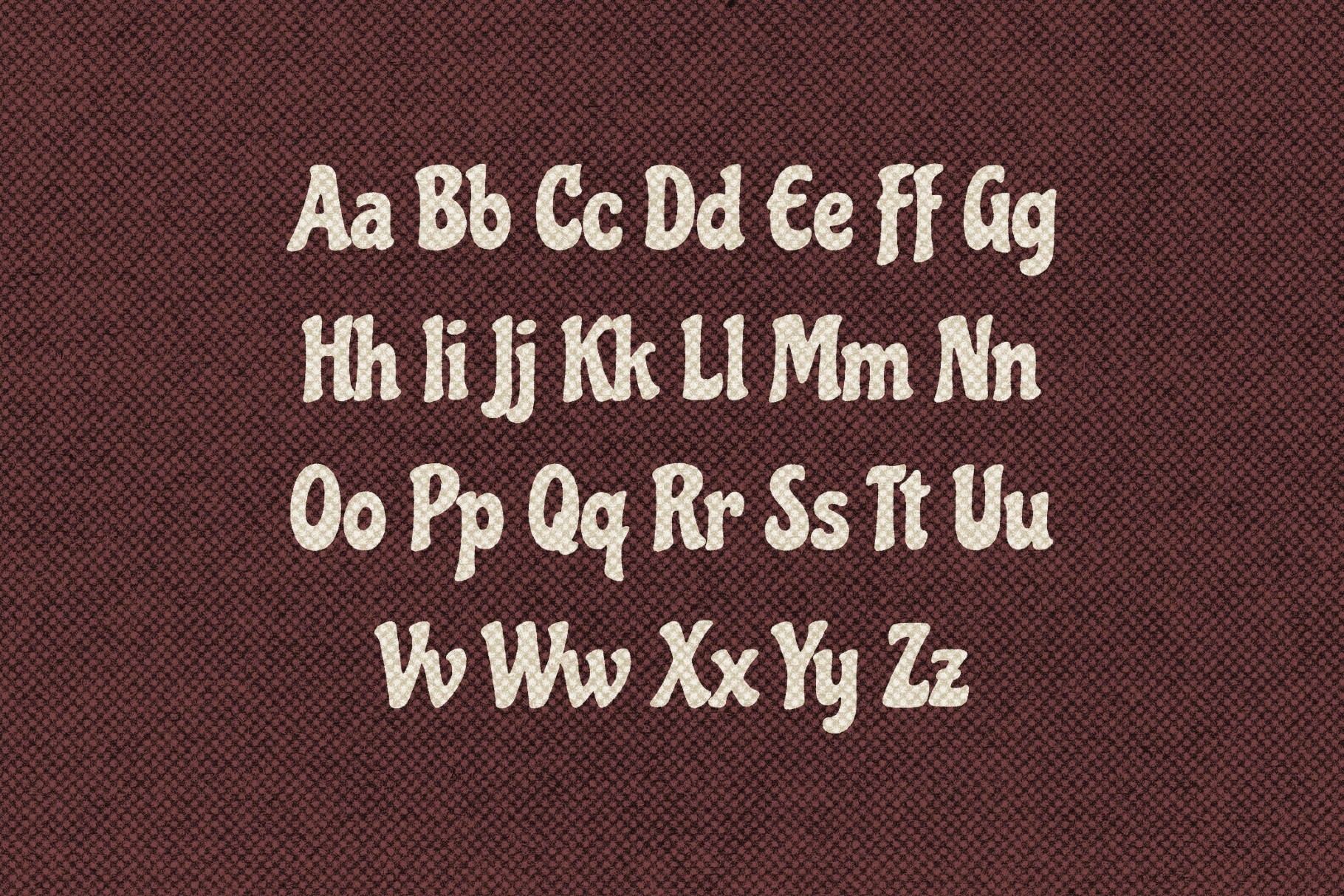 Chicle - Poster Display Font