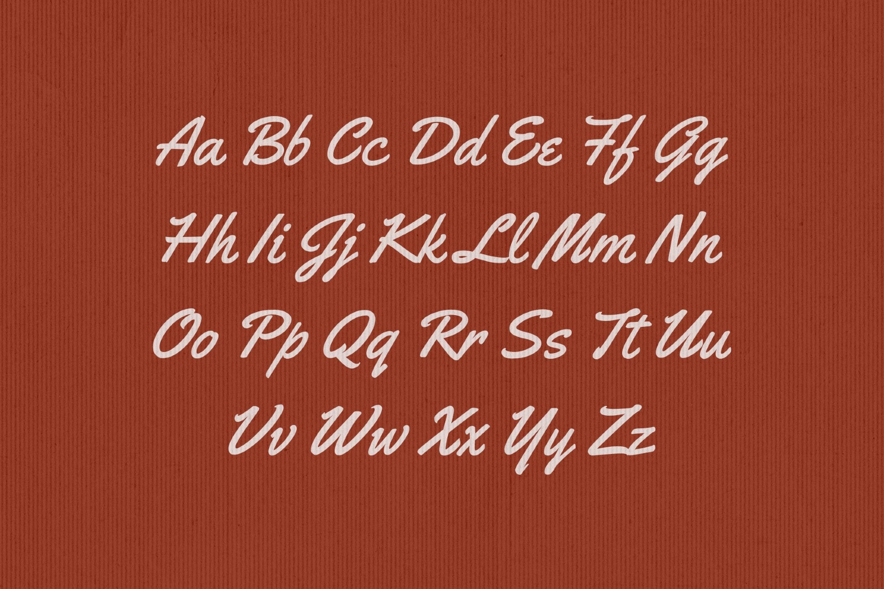 Yellowtail - Retro Postcard Font