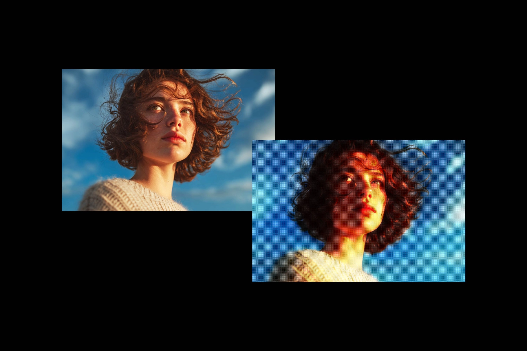 Retro Bloom Dot Effect