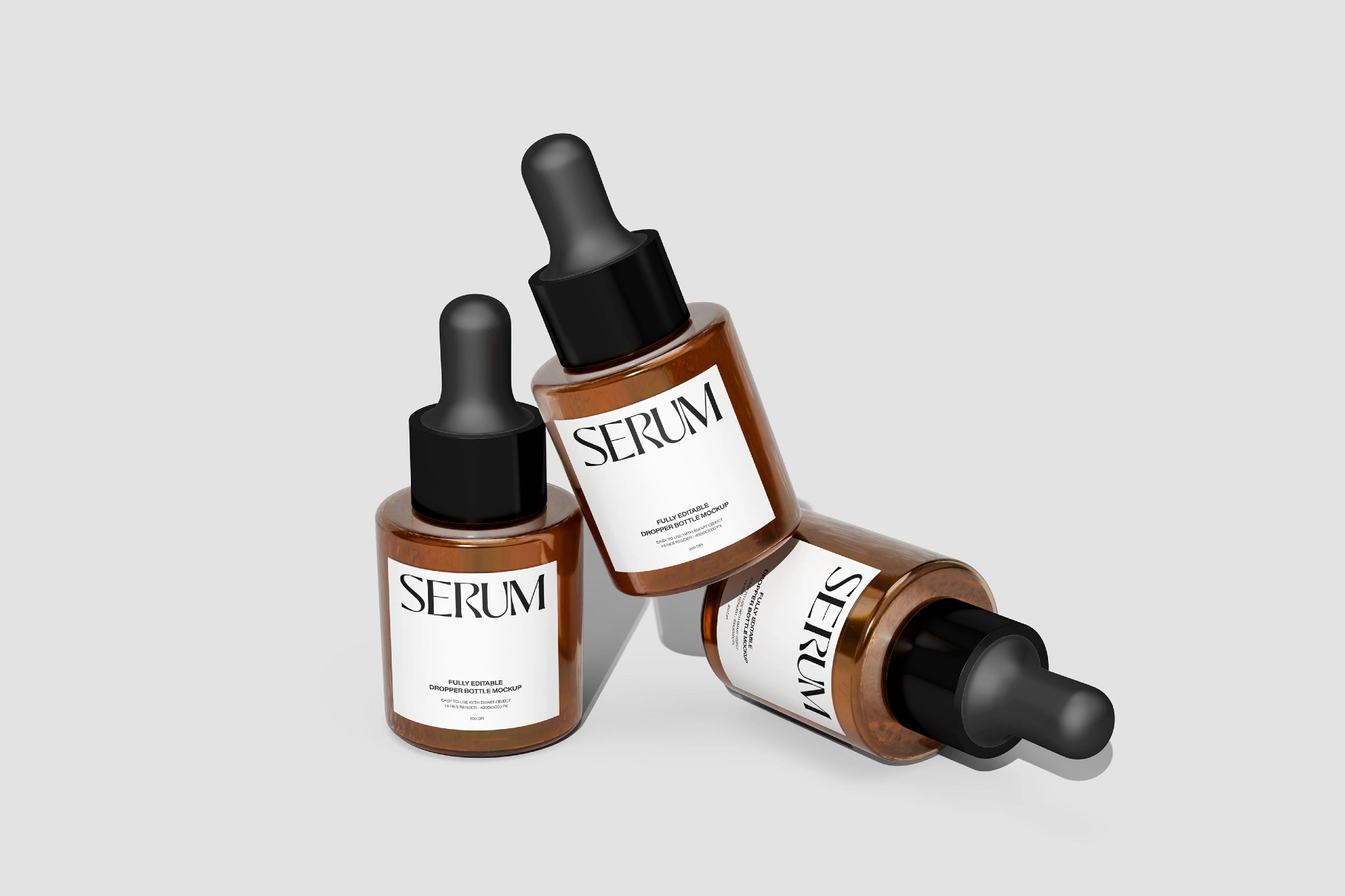 Dropper Bottle Mockup