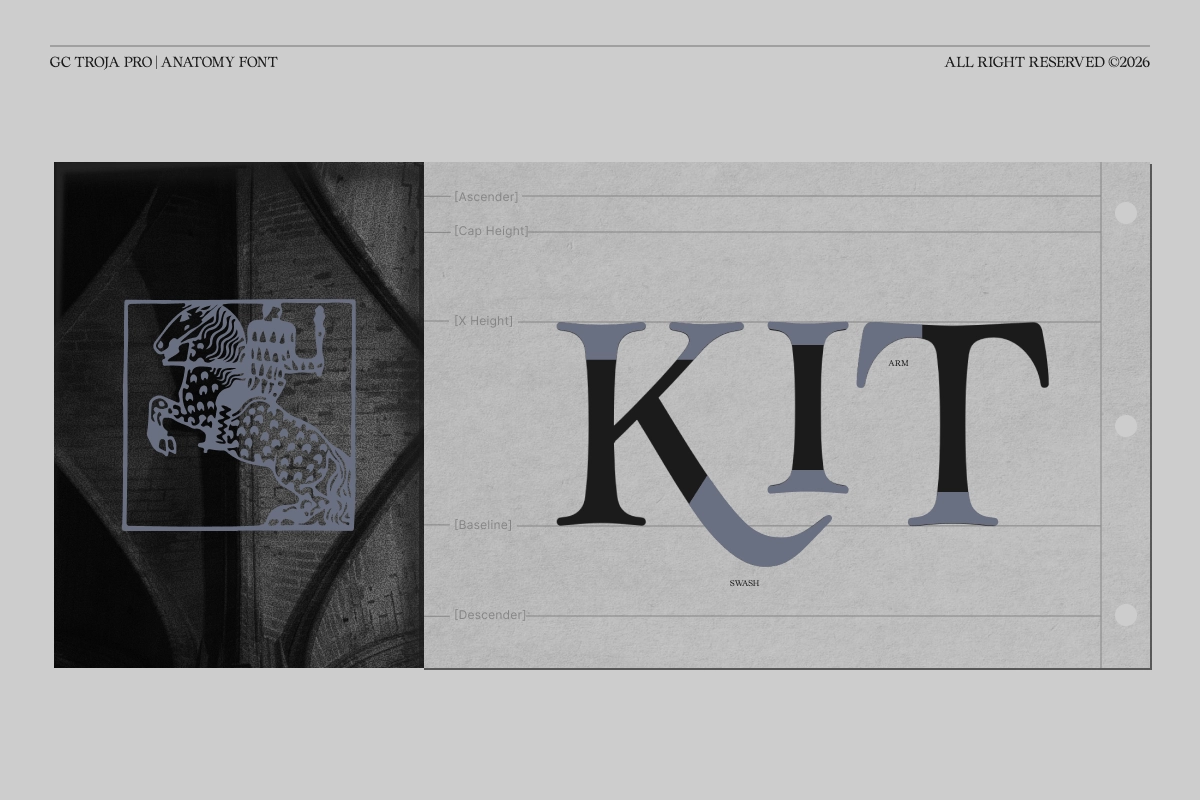 GC Troja Pro - Luxury Classic Serif Font