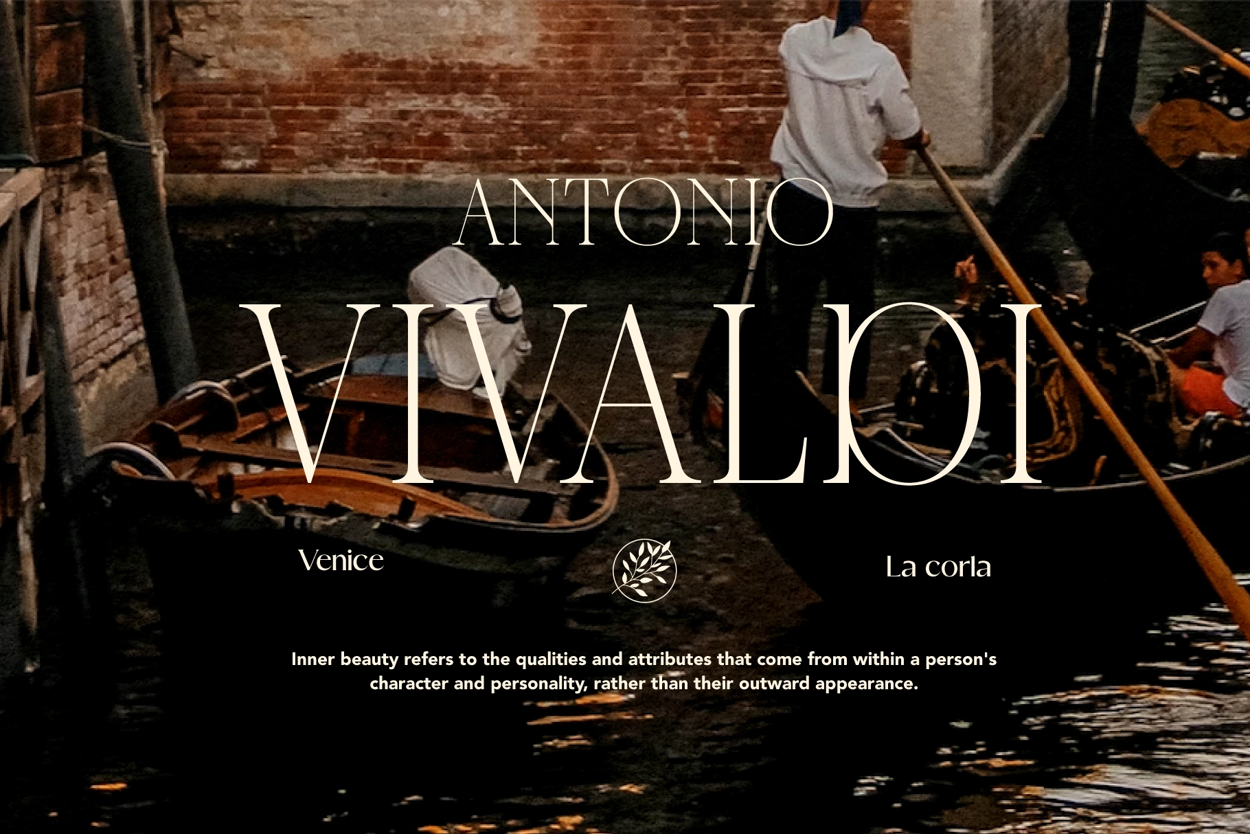 Venice La Corla - Elegant Fashion Serif Font