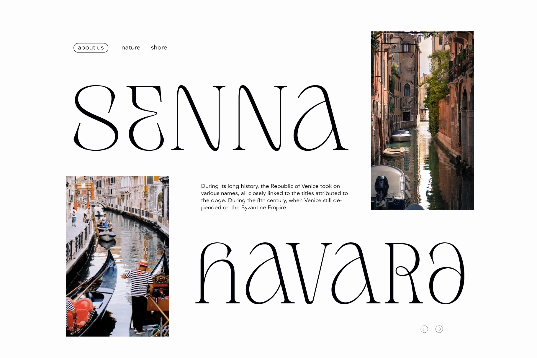 Venice La Corla - Elegant Fashion Serif Font