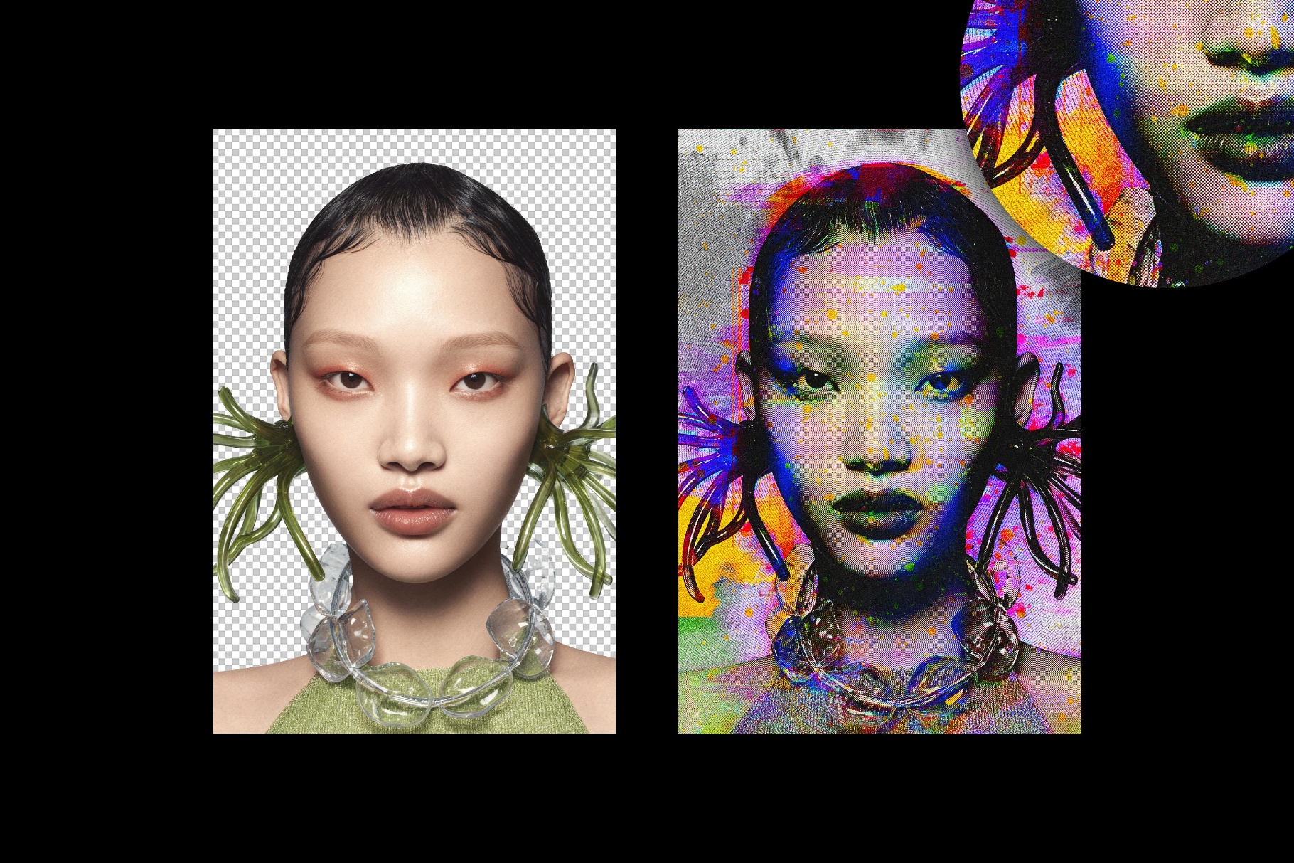 Urban Art Portrait Photo Effect