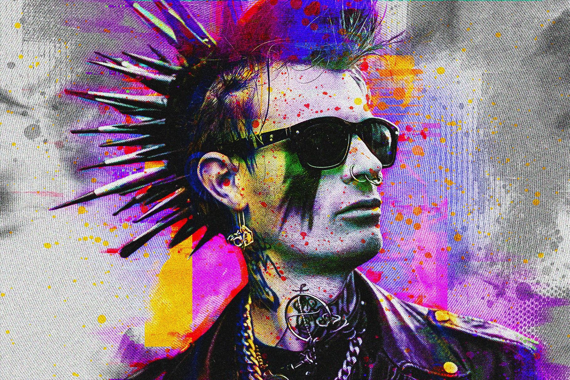 Urban Art Portrait Photo Effect