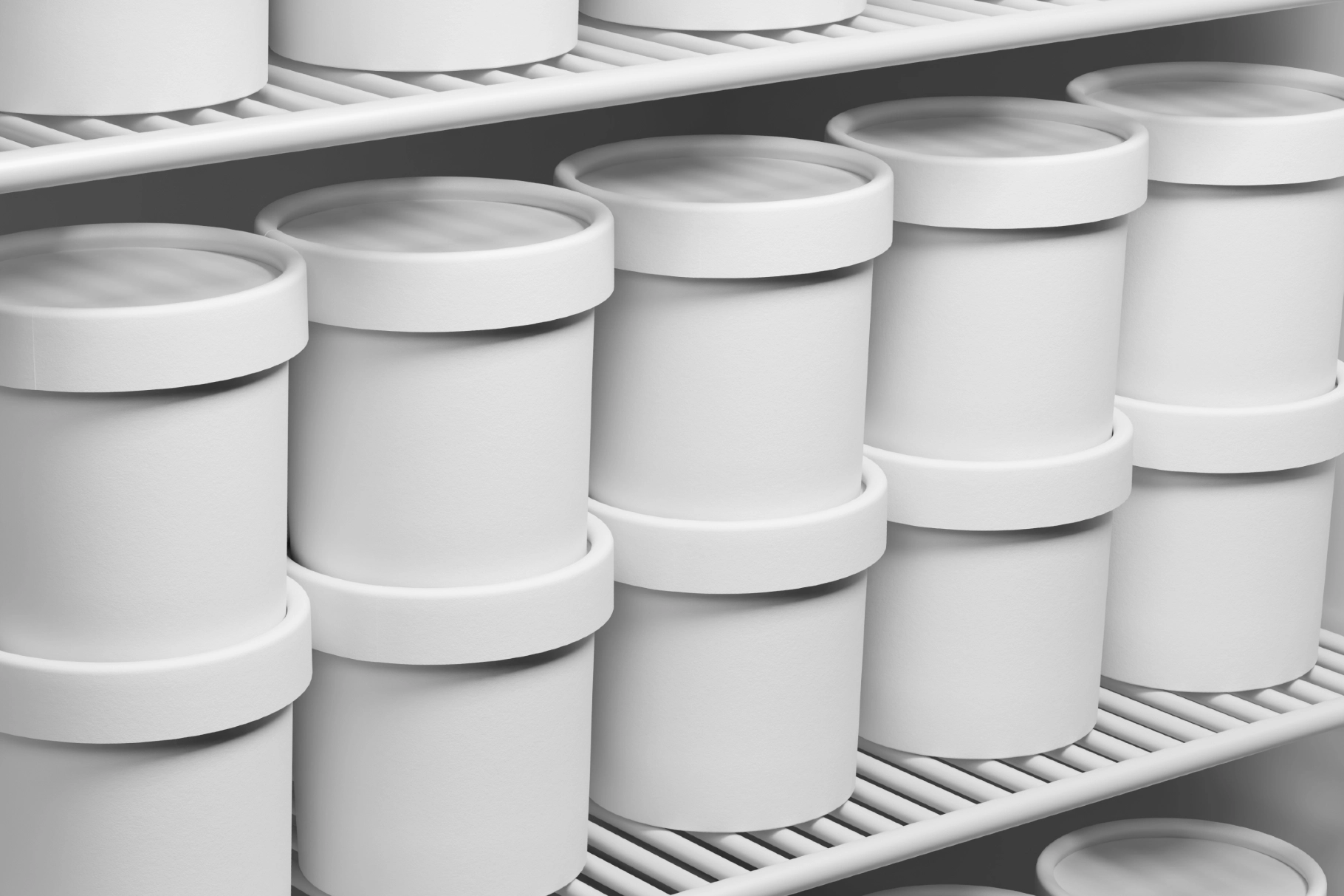 Ice Cream Packaging Mockup