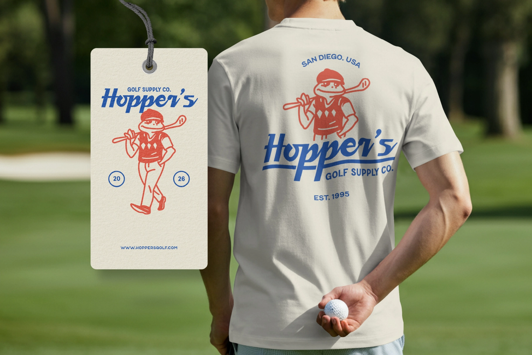 Retro Golf Club Mascot Bundle