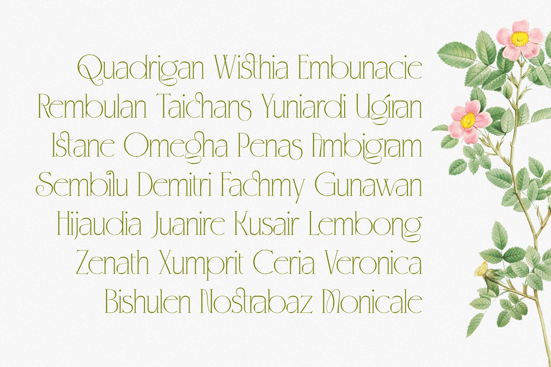 KLENSIG MOCKURA — Elegant Luxury Serif Font