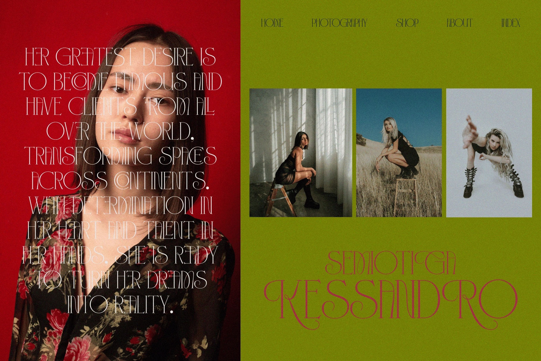 KLENSIG MOCKURA — Elegant Luxury Serif Font