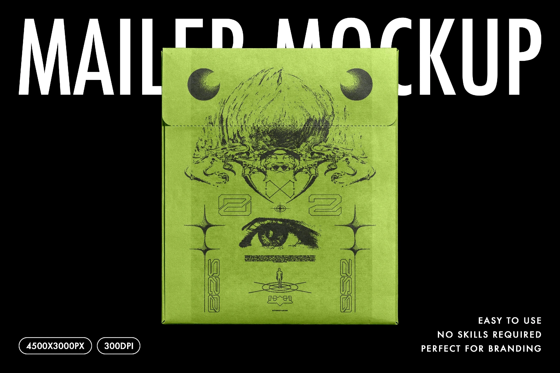 Paper Packaging Mailer Mockup