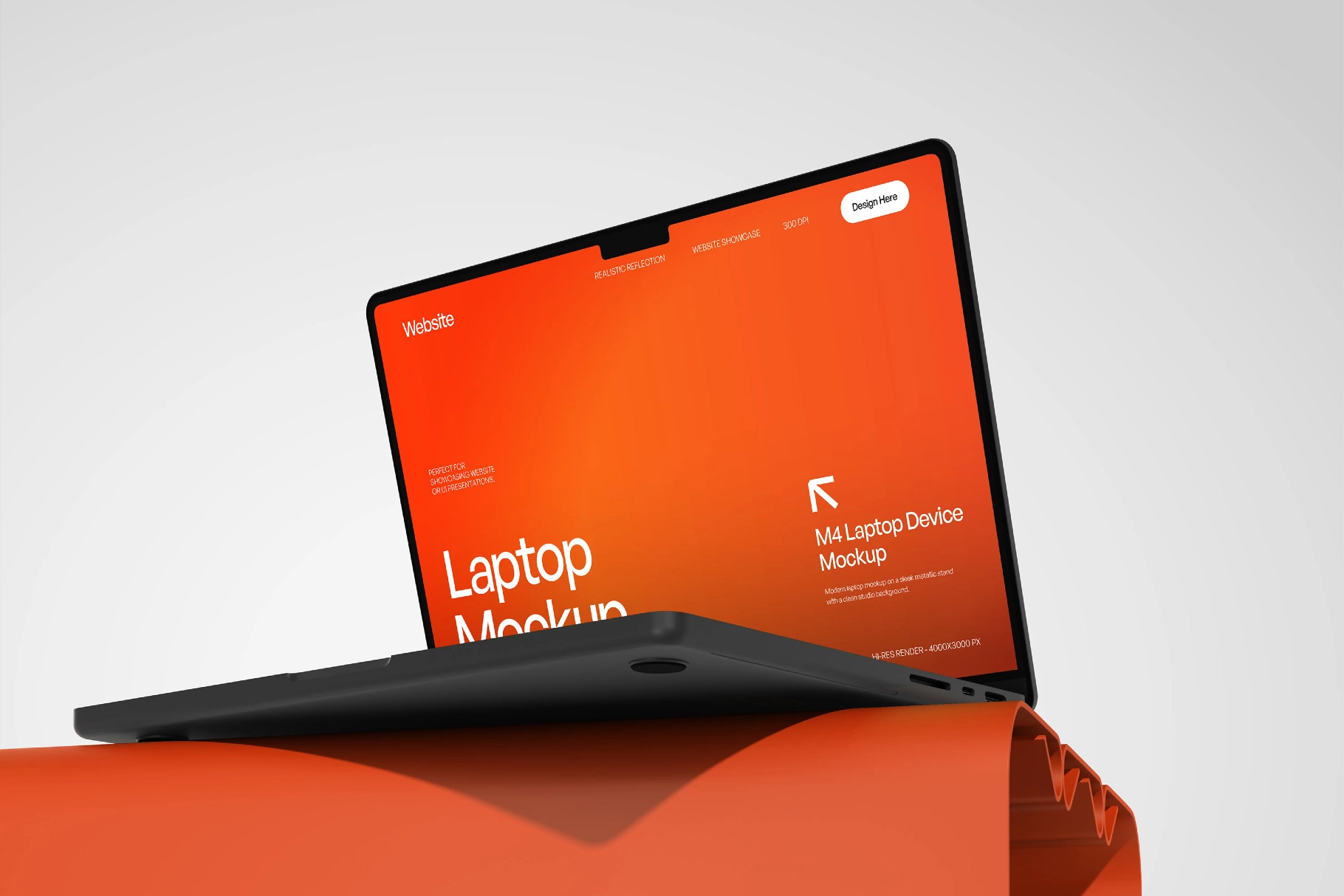Macbook Laptop Screen Mockup