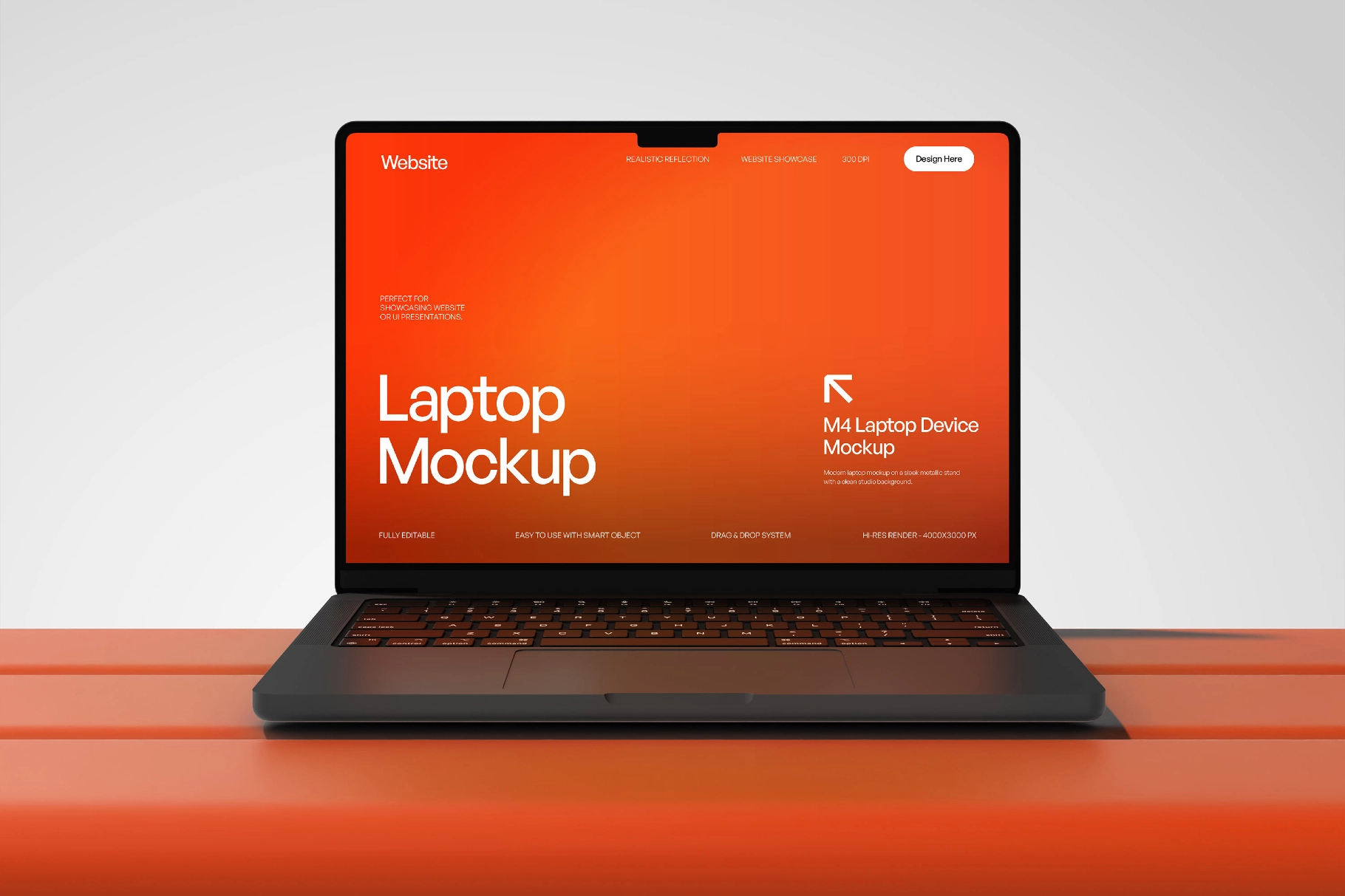 Macbook Laptop Screen Mockup