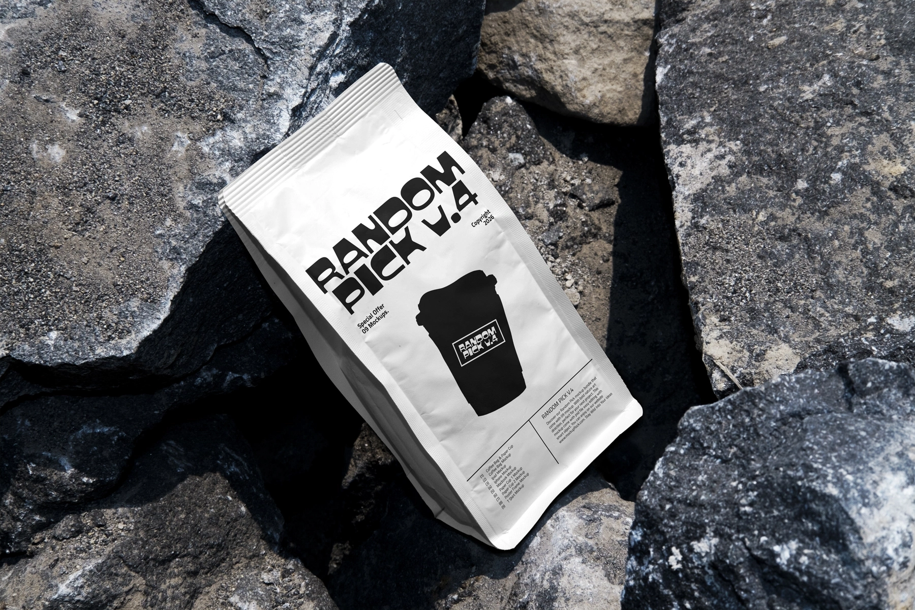 Coffee Bag Mockup