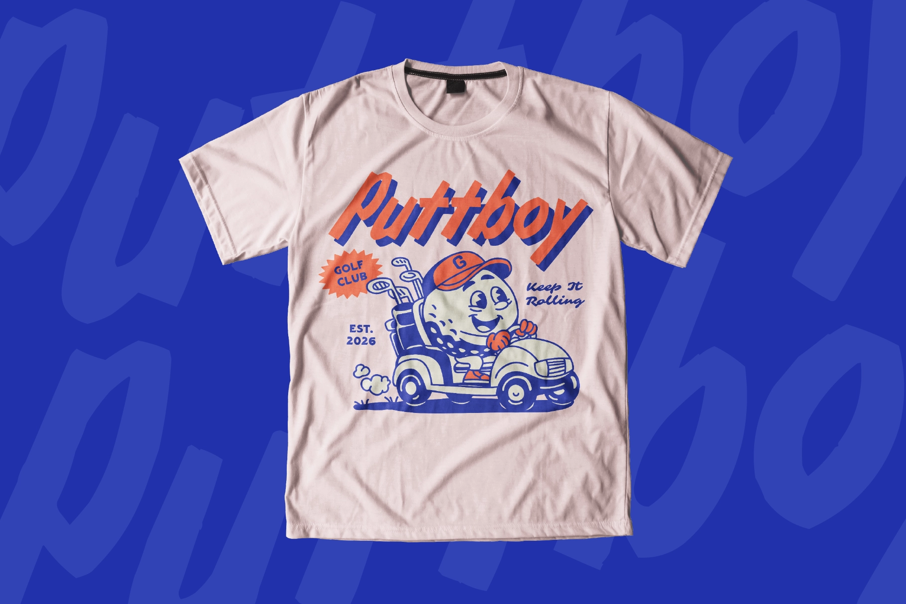 Golf Cartoon Character Pack