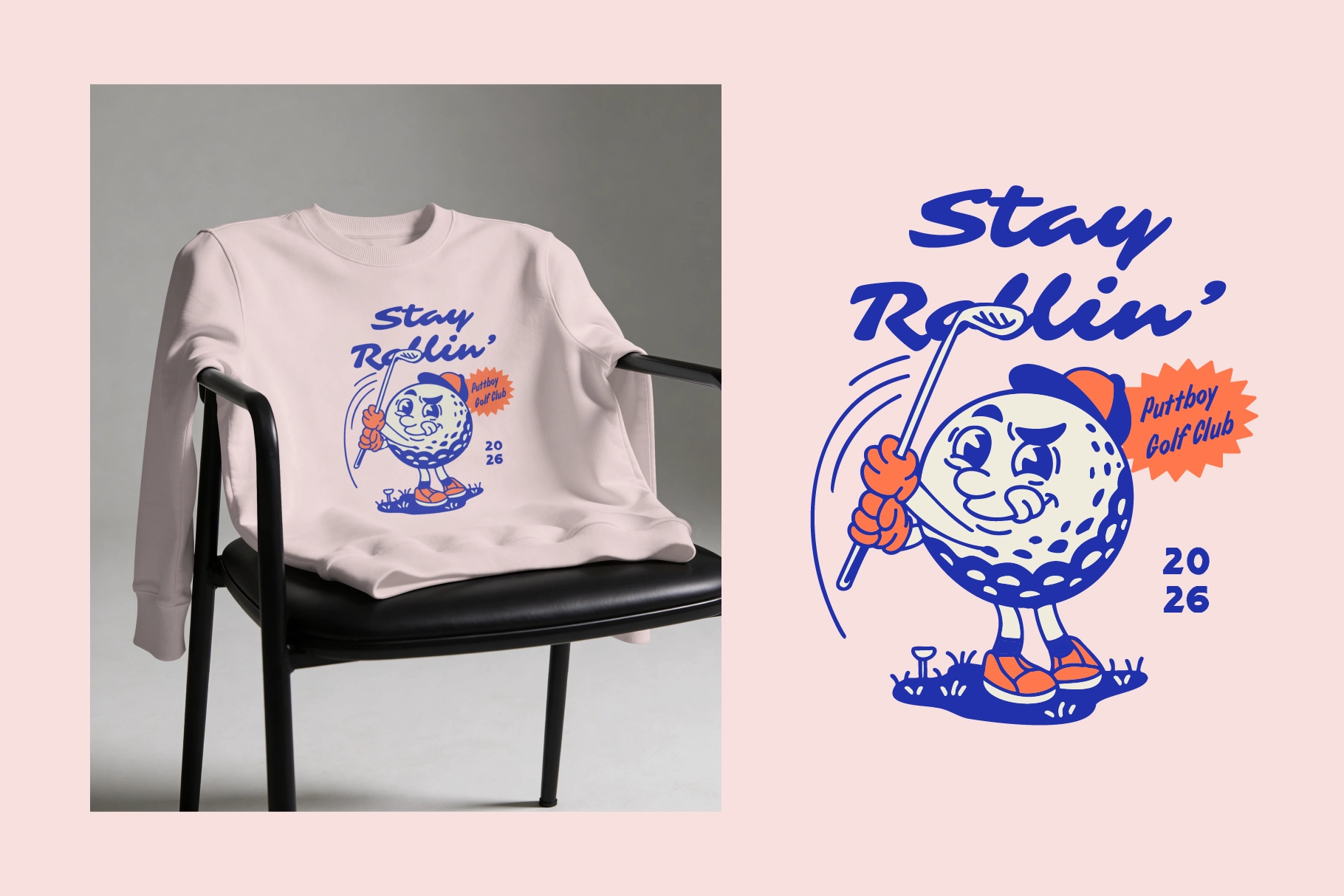 Golf Cartoon Character Pack