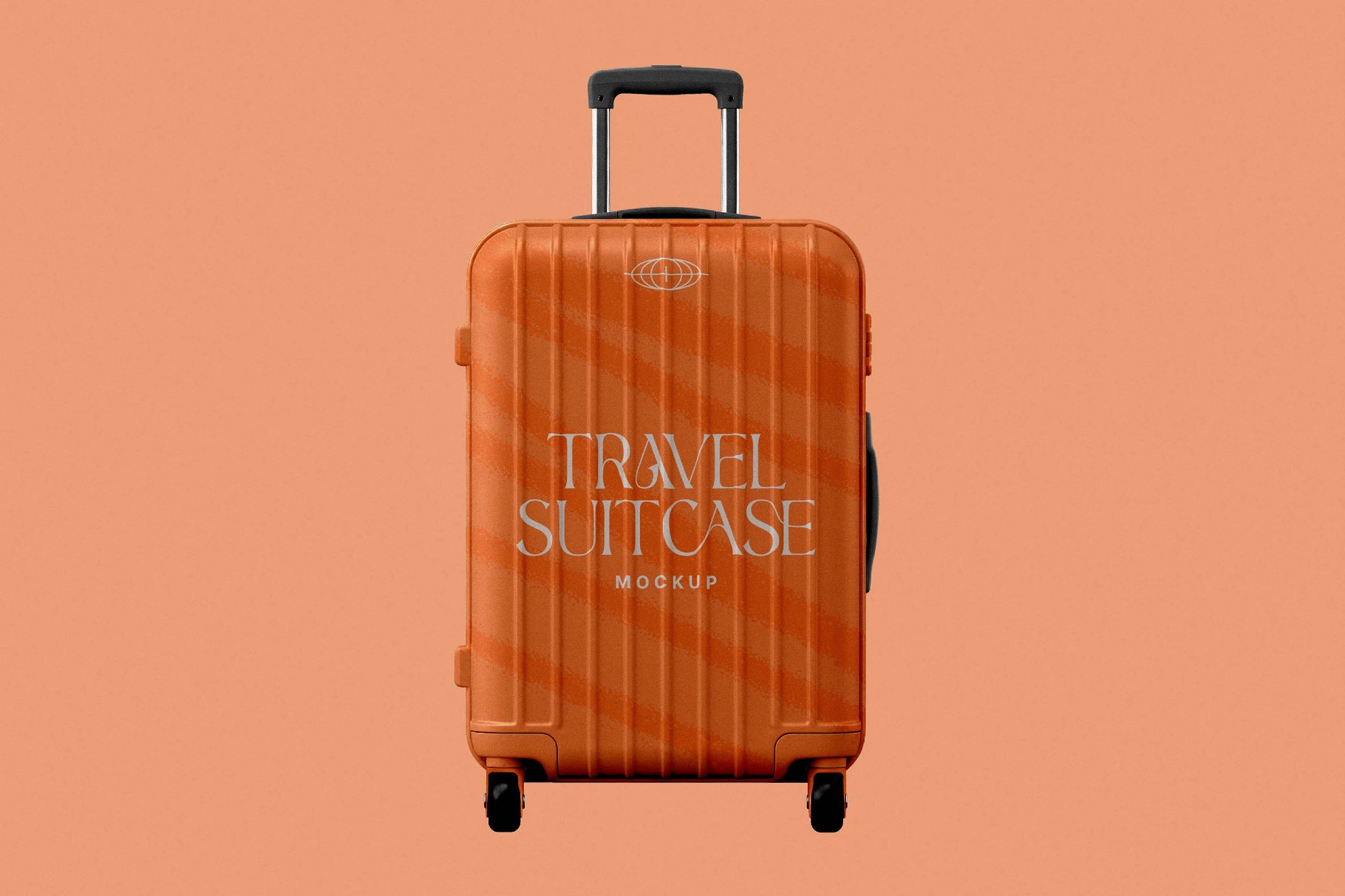 Travel Suitcase Mockup