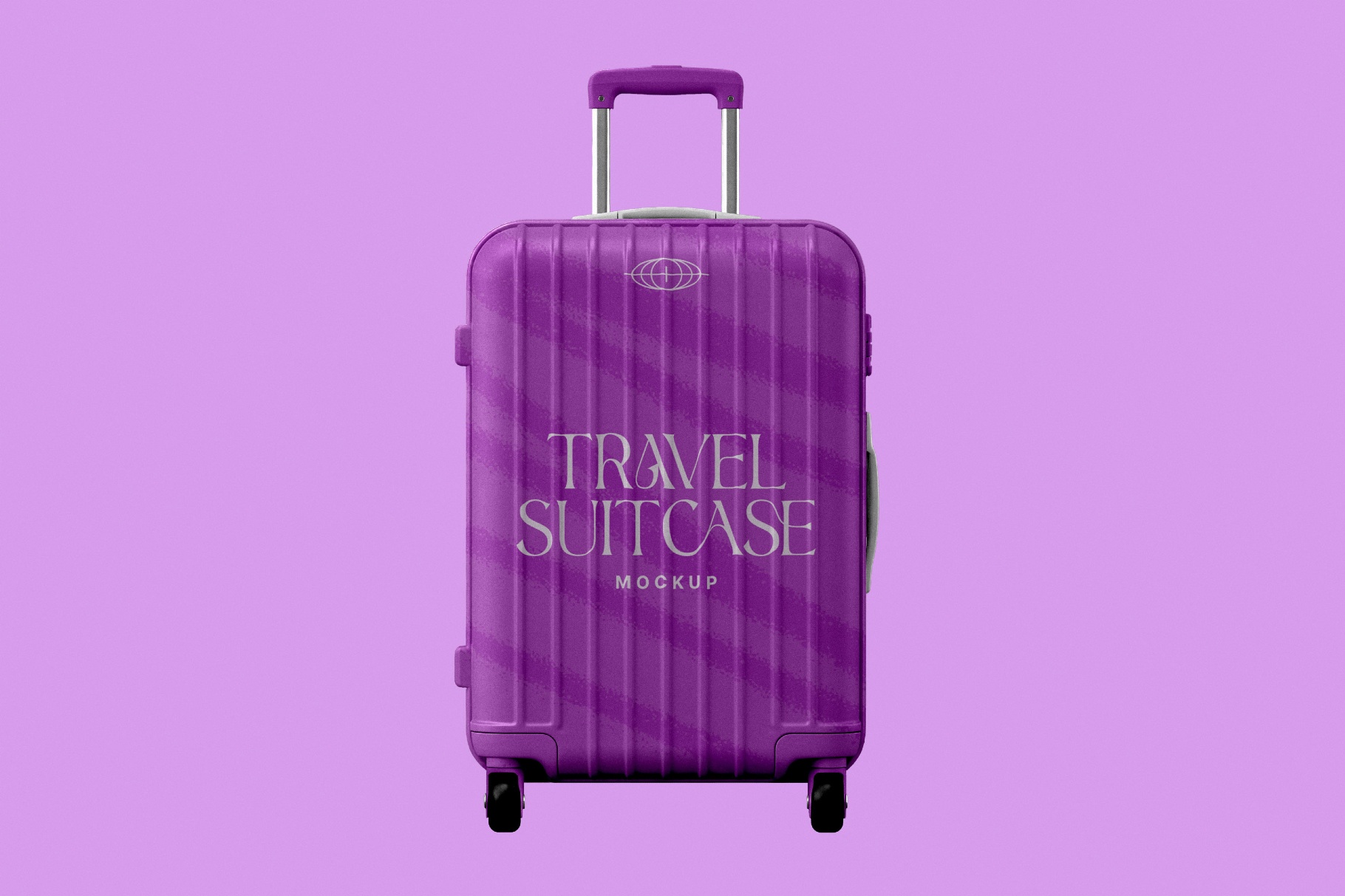Travel Suitcase Mockup