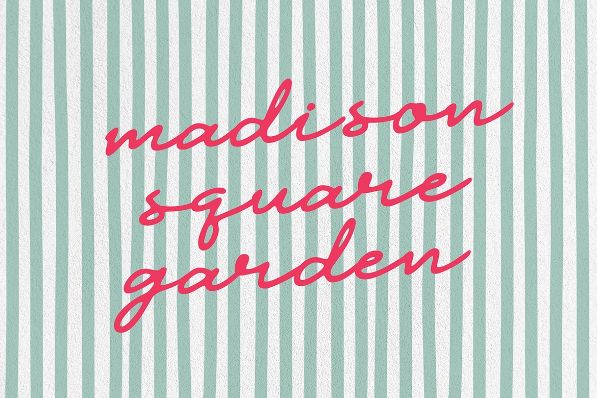 Madison Notes - Handwritten Script Font