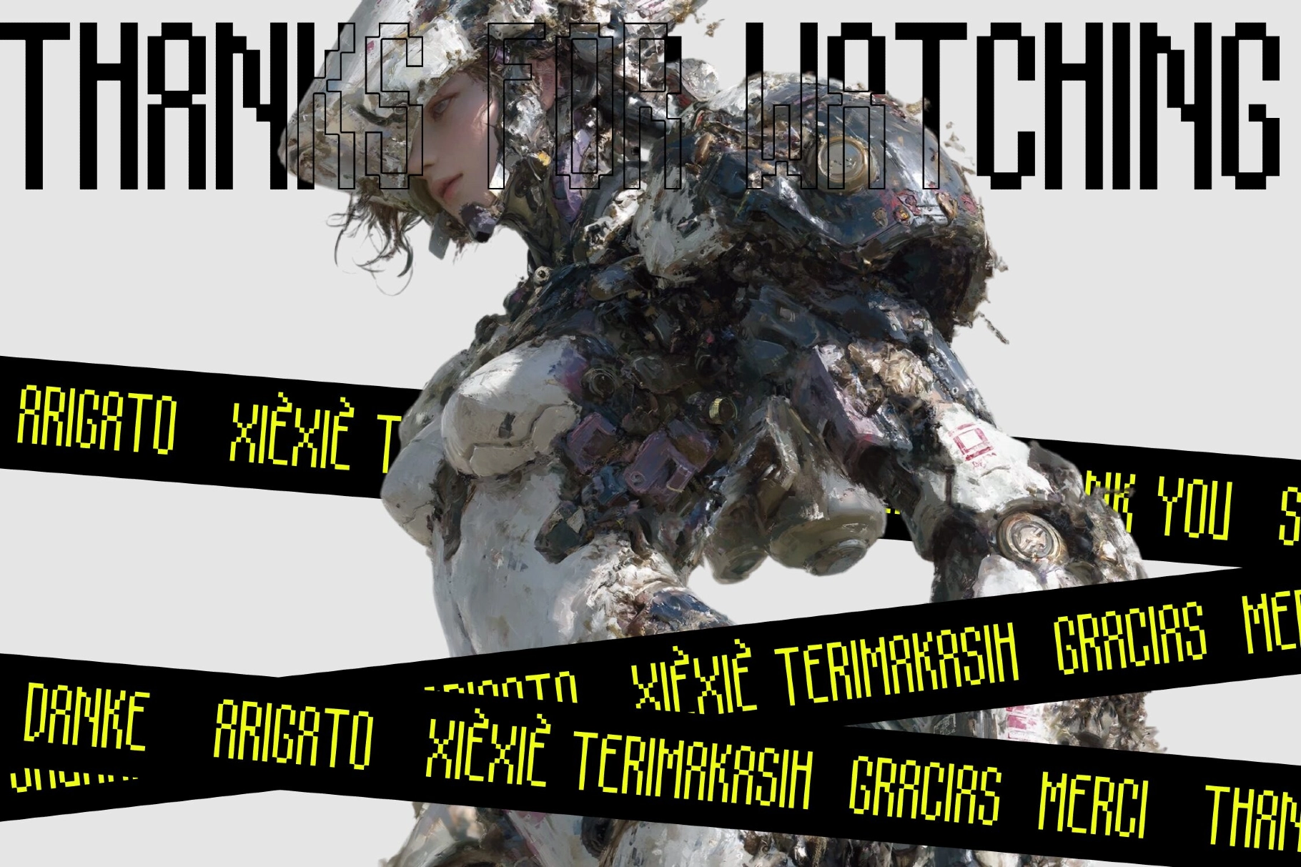 Hexon Narrow - Sci-Fi Pixel Display Font