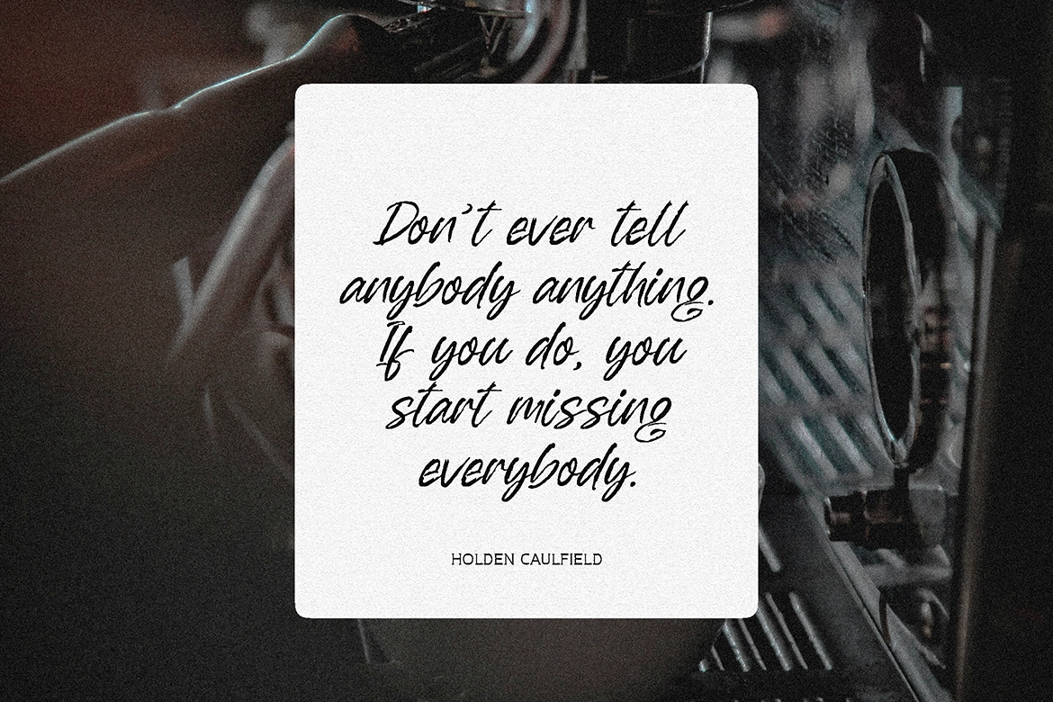 OverSlept - Handwritten Brush Script Font